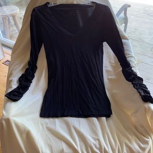Pima Cotton Spandex Black Top NeverUsed